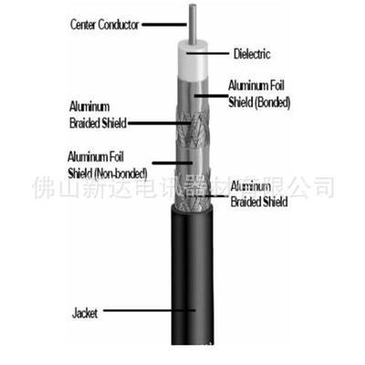 RG6同轴电缆双屏蔽通讯线 佛山新达电讯器材的品质之选